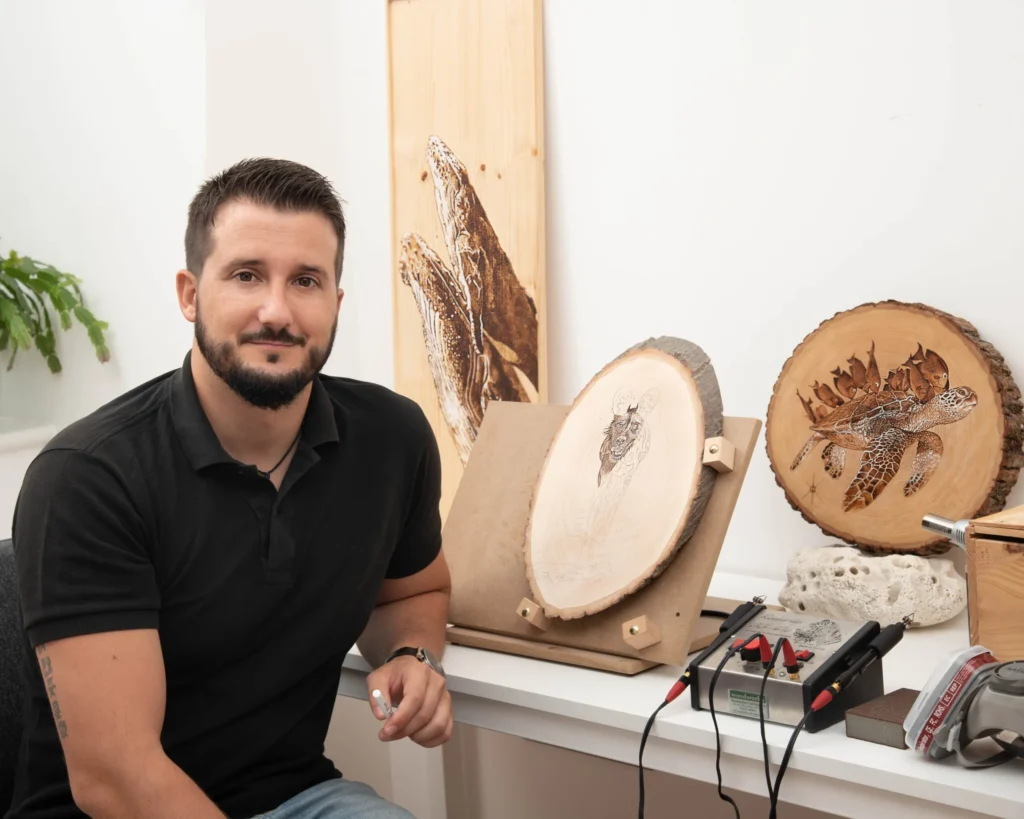 Wood Burning Artist UK