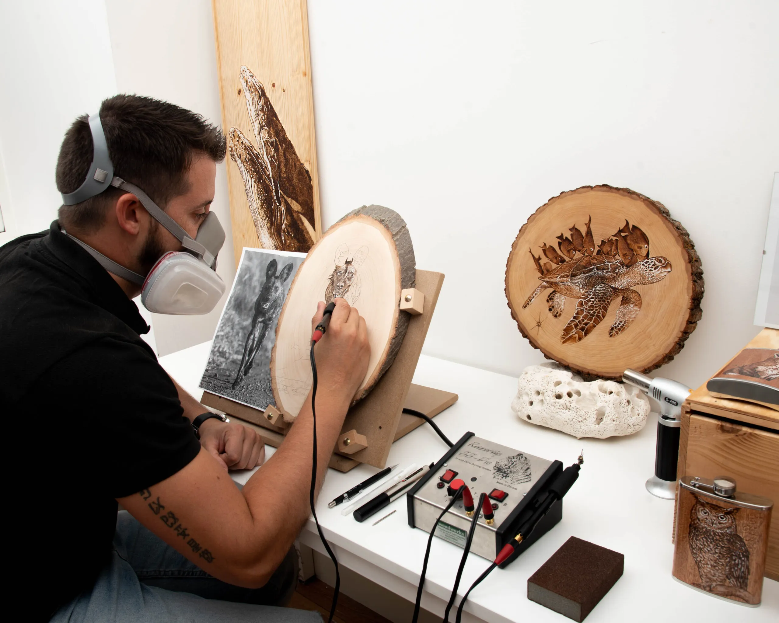 Wood Burning Artist Georgi Deorgiev